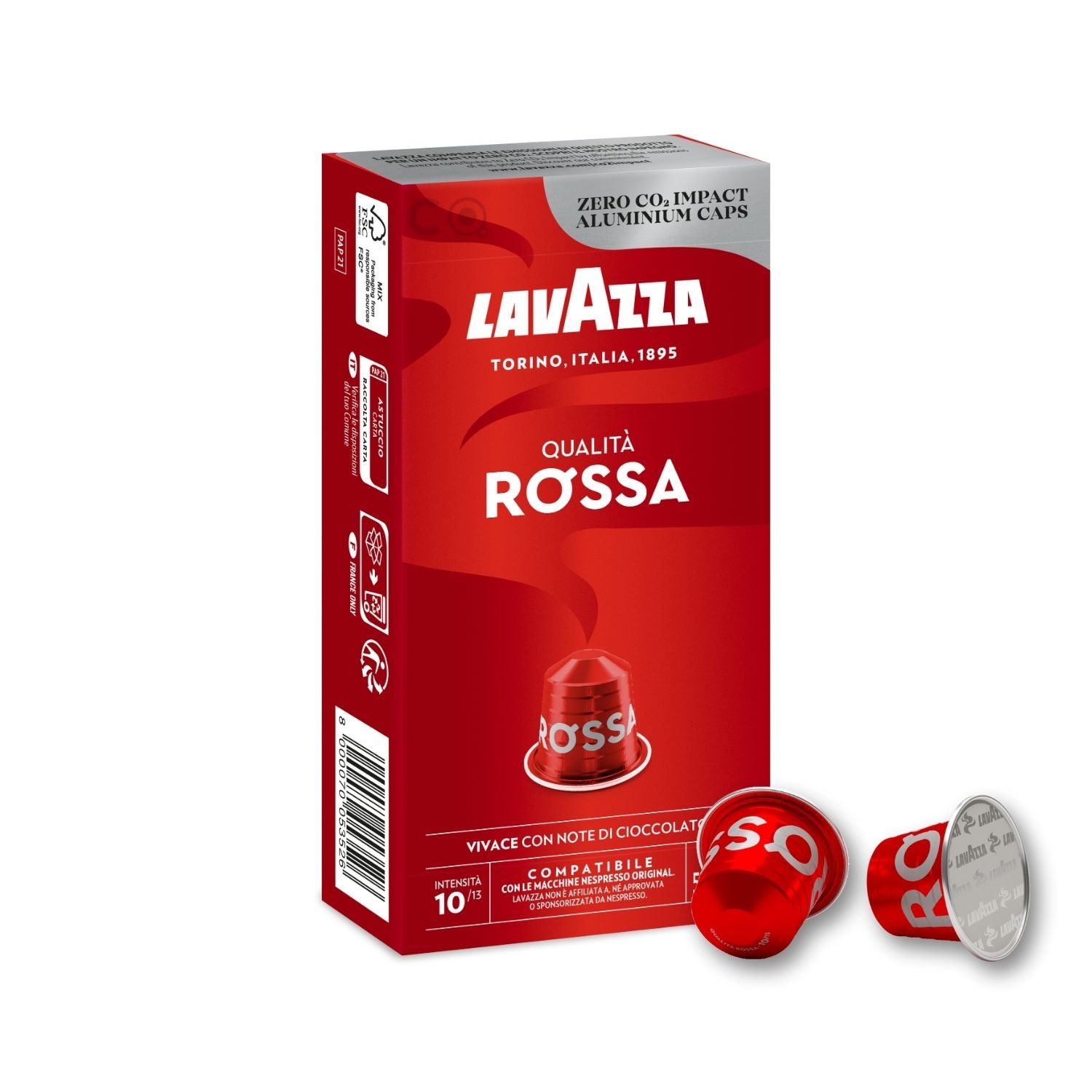 Lavazza Qualita Rossa Nespresso Uyumlu Alüminyum Kapsül Kahve 