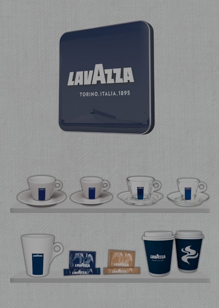 Lavazza Otel Kafe Pastane Restoranlar için reklamasyon desteği