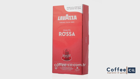 Lavazza Qualita Rossa Nespresso Uyumlu Alüminyum Kapsül Kahve