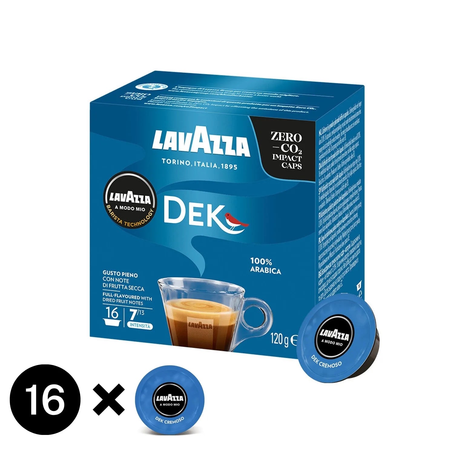 Lavazza A Modo Mio Decaf Kafeinsiz Kapsül Kahve